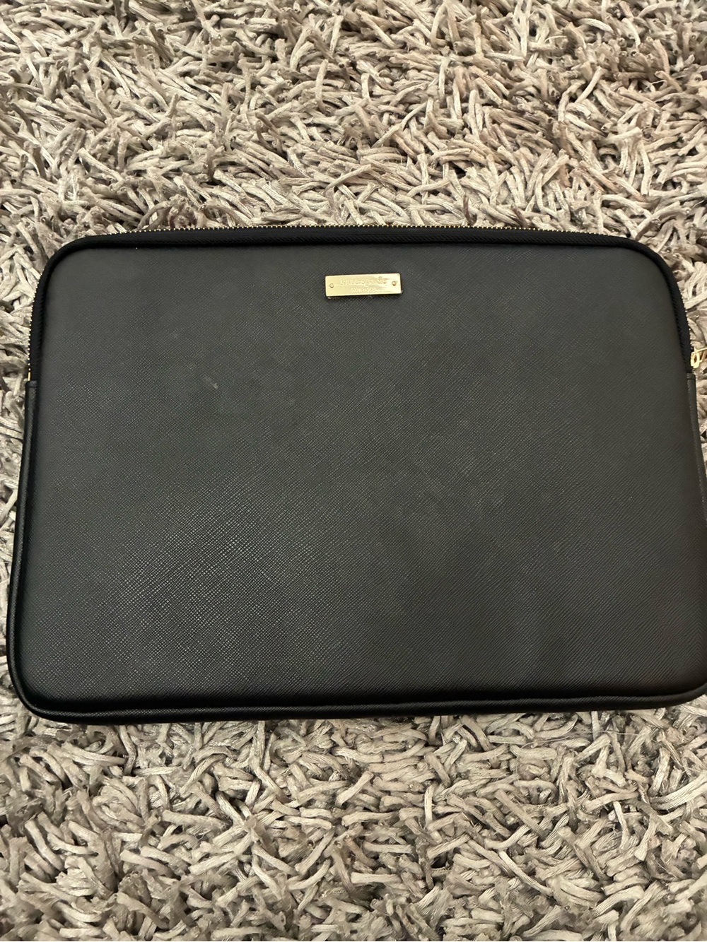 Laptop Sleeve with Gold Accent